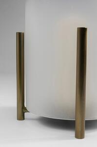Lampa din sticla satinata Pillar Steam19x25 cm