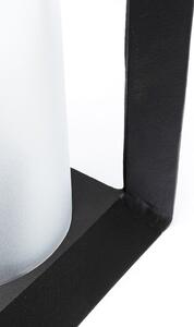 Felinar din aluminiu Mabel 22x46 cm negru
