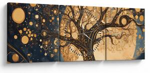 Tablou – Arbore suprarealist (cu ceas) (90x30 cm)