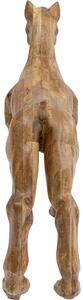 Figurina decorativa Bulldog Wood 70x78cm