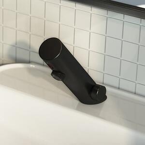 Deante Sense baterie lavoar stativ electrică negru BQRN29V