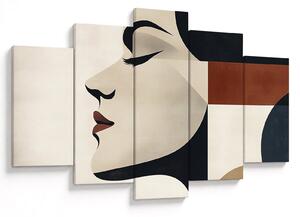 Tablou - Femeie din profil (150x105 cm)