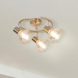 Rabalux Holly lampă de tavan 3x40 W alamă-chihlimbar 5549