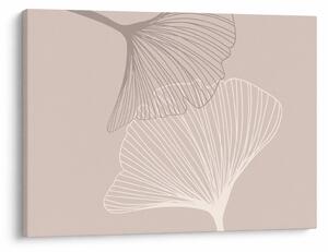 Tablou - Frunze bej N⁰2 (70x50 cm)