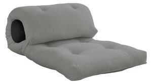 Saltea futon gri 70x200 cm Wrap Grey/Dark Grey – Karup Design
