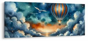 Tablou - Zbor sub cerul nopții (120x50 cm)