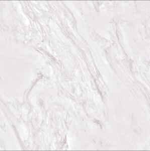 Gresie portelanata Talin Gray, glazura lucioasa, gri, rectificata, patrata, grosime 9 mm, 60.7 x 60.7 cm
