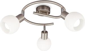 BKLICHT LED Plafoniera alba 25/13,2 cm