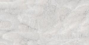 Gresie portelanata Eifel Bianco, glazura lucioasa, gri+bej, rectificata, dreptunghiulara, 60 x 120 cm
