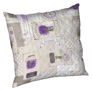 Perna Lavanda, microfibra matlasata Alcam, 70X70 cm