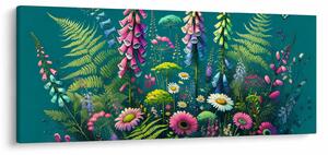 Tablou - Flori de câmp (120x50 cm)