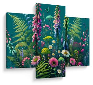 Tablou - Flori de câmp (90x60 cm)