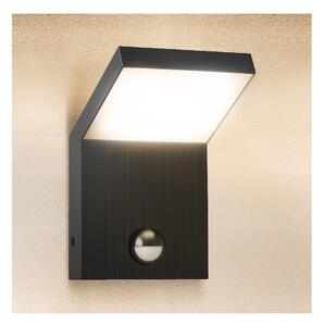 Brilagi - Aplică LED de exterior cu senzor RIANO, 8W, 230V, antracit