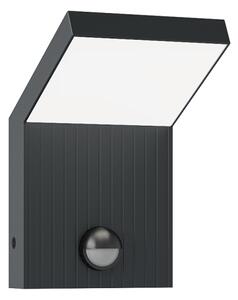 Brilagi - Aplică LED de exterior cu senzor RIANO, 8W, 230V, antracit