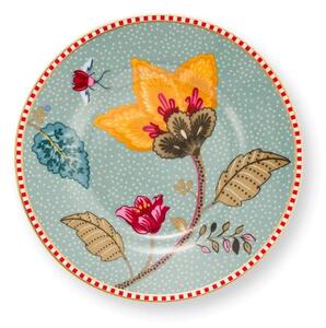 Farfurie din porțelan, Pip Studio, Blue, 12 cm, colecția Blooming Tales