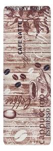 Covor tip traversă de bucătărie Hanse Home Delicious Coffee, 67x180 cm, maro