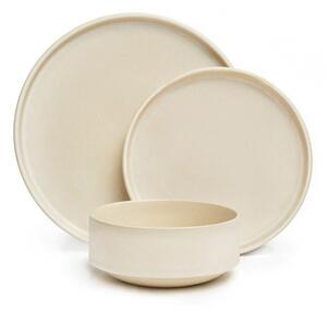 Set de 18 vase din gresie crem Bonami Selection Malia