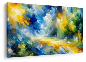 Tablou - Zi însorită abstractă (90x60 cm)