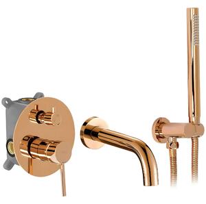 Baterie pentru cada Incastrata Rea Lungo Copper + BOX