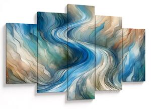 Tablou - Curent abstract (150x105 cm)