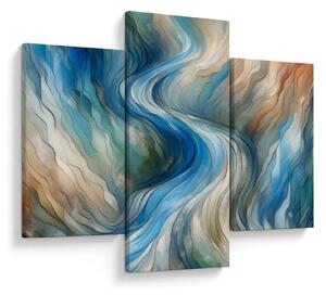 Tablou - Curent abstract (90x60 cm)