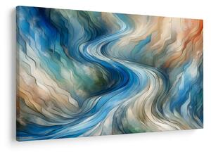 Tablou - Curent abstract (90x60 cm)