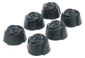 Forme de copt 6 buc. pentru brioșe din silicon ø 7 cm Rose – Blomsterbergs