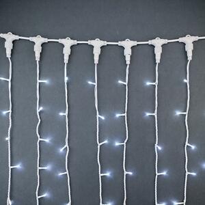 Perdea Luminoasa Profesionala 2M x 10M, 2000 leduri Interconectabila, ALBA, lumina rece
