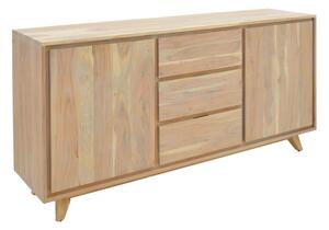 Bufet Emira, Pako World, Lemn de salcam, Natural, 160x40x80 cm