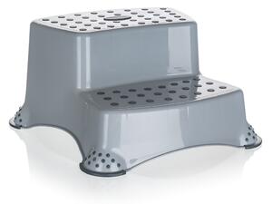 Scăunel copii Keeper, 2 nivele, gri