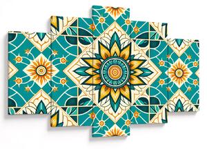Tablou - Model turcoaz (150x105 cm)