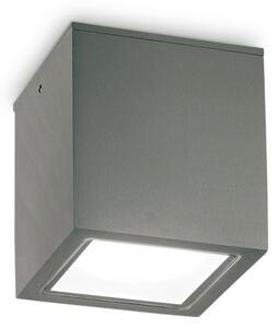 Ideal Lux - Lampă spot de exterior TECHO 1xGU10/20W/230V 9x9 cm IP54 antracit