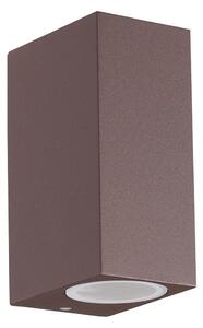 Ideal Lux - Aplică de exterior UP 2xG9/15W/230V IP44 maro