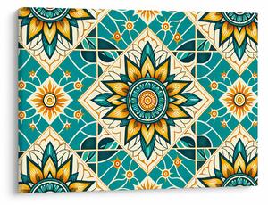 Tablou - Model turcoaz (70x50 cm)