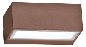 Ideal Lux - Aplica de perete pentru exterior TWIN 1xG9/28W/230V IP44 maro