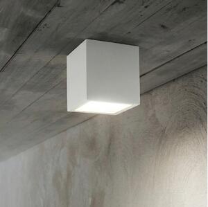 Ideal Lux - Spot exterior TECHO 1xGU10/20W/230V 9x9 cm IP54 alb