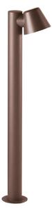 Ideal Lux - Lampă de exterior GAS 1xGU10/35W/230V 80 cm IP43 maro
