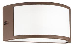 Ideal Lux - Aplică de exterior REX 1xE27/60W/230V IP44 maro