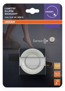 OSRAM LED Lampă de veghe LUNETTA cu senzor de mișcare și de amurg LED/0,31W/230V albă