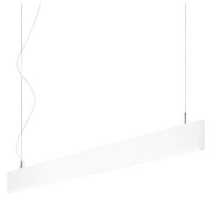 Ideal Lux - Pendul LED suspendat pe cablu LINUS LED/32W/230V 3000K CRI 90 120 cm alb