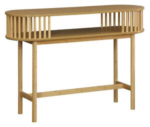 Consola Nodial, Pako World, MDF/Bambus, Natural, 120x39x85 cm
