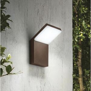 Ideal Lux - Aplica de perete pentru exterior STYLE LED/8,5W/230V 3000K CRI 90 IP54 maro
