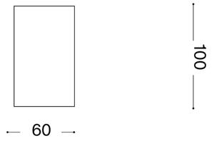 Ideal Lux - Spot LED LOOK 1xGU10/7W/230V CRI 90 6x6 cm alamă