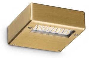 Ideal Lux - Aplica de perete LED TAB LED/24W/230V CRI 90 alamă