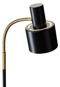 Halo Design 746866 - Lampă de podea VOGUE, 1xE27/40W/230V, negru/alamă