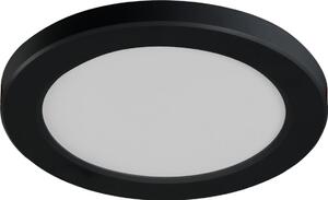 Kanlux 24607 - Plafonieră/încastrată LED 2 în 1 ERGA LED/17W/230V 3000/4000/6500K neagră