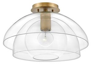 Quintiesse QN-LOTUS-P-HBR - Pendul pe tijă LOTUS, 1x E27/60W/230V, auriu