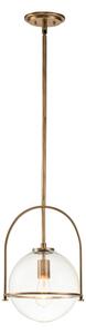 Quintiesse QN-SOMERSET-P-C-HB - Lustră cu tijă SOMERSET, 1x E27/60W/230V, culoare bronz