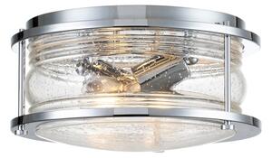 Quintiesse QN-ASHLANDBAY-F-PC-BATH - Plafonieră pentru baie ASHLAND 2xE27/60W/230V IP44