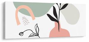 Tablou - Flori într-o vază N⁰3 (120x50 cm)